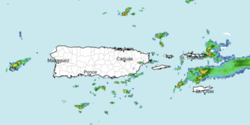 Imagen del radar. (Foto: SNM)
